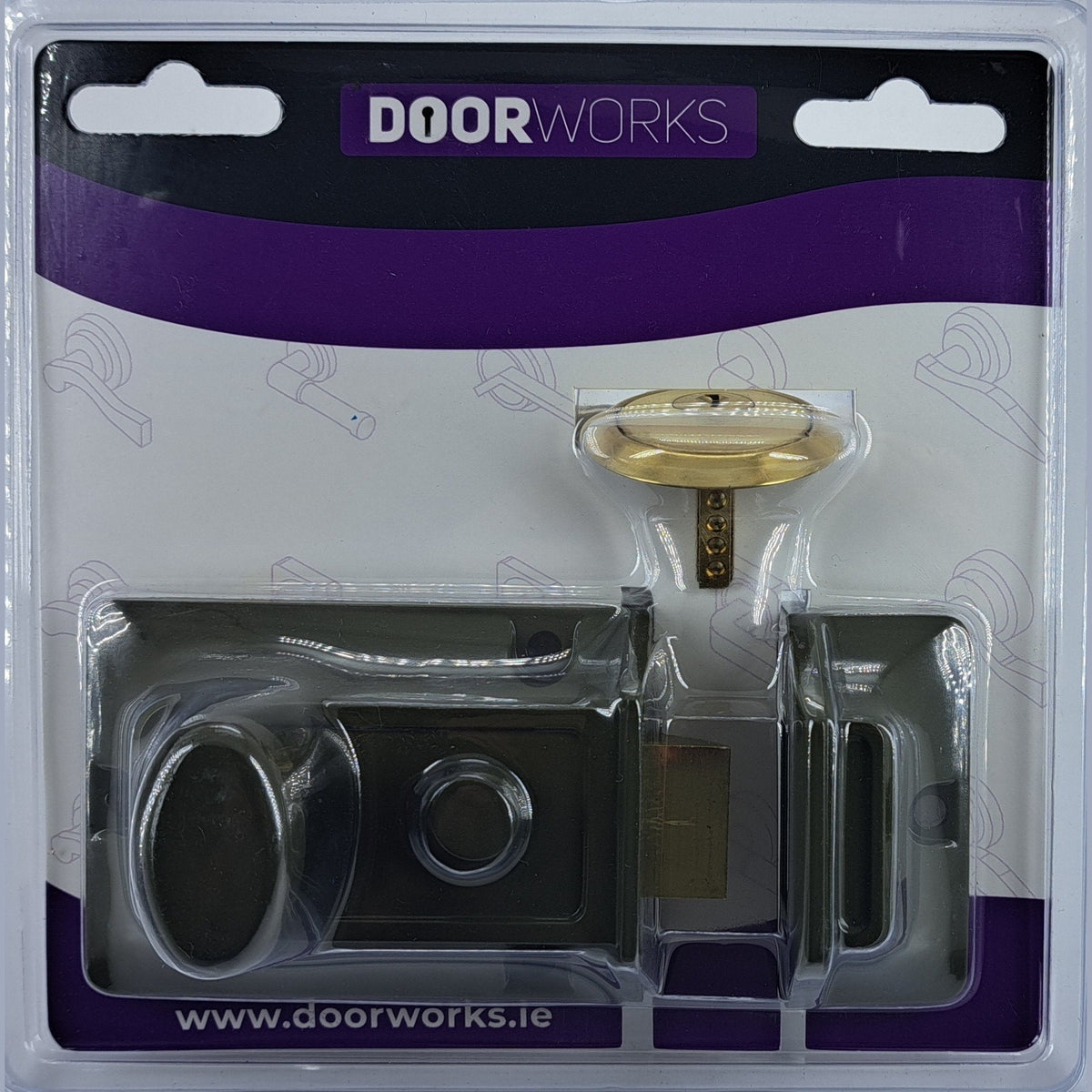 DOORWORKS STANDARD 60MM NIGHTLATCH GREEN