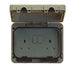 POWERMASTER 2 GANG OUTDOOR WEATHERPROOF SOCKET