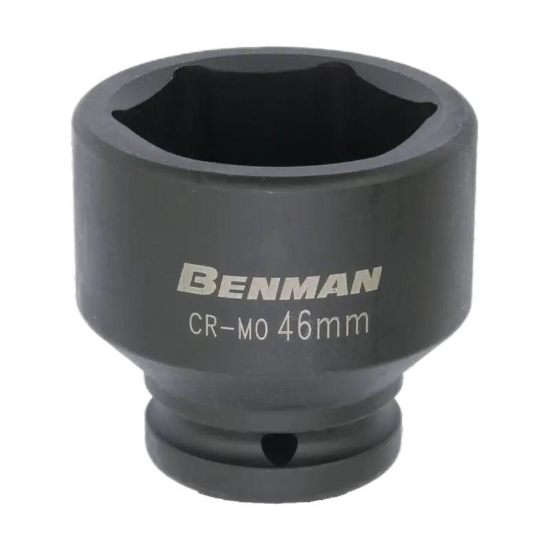 BENMAN IMPACT SOCKET, BLACK, 3/4", 38MML, 17MM