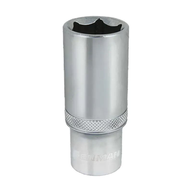 BENMAN DEEP SOCKET, 1/2'', 6PT, 17.0MM