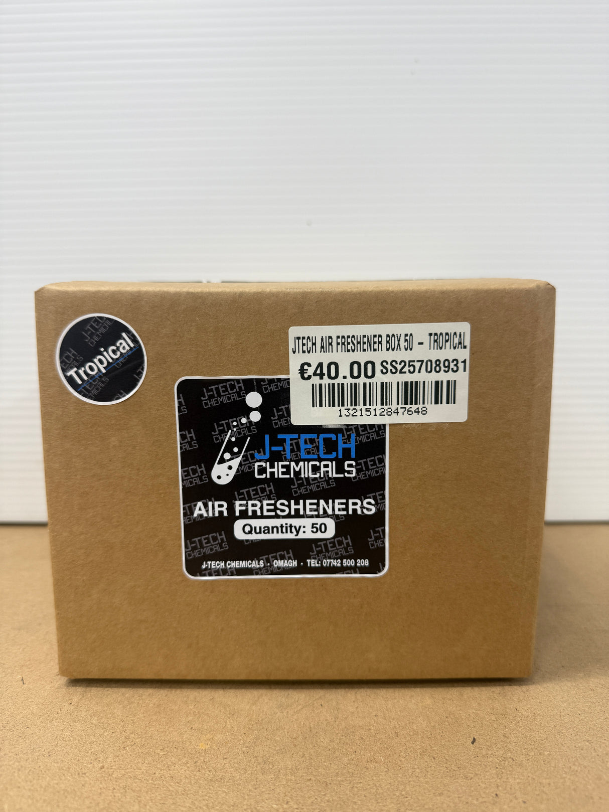 JTECH AIR FRESHENER BOX OF 50