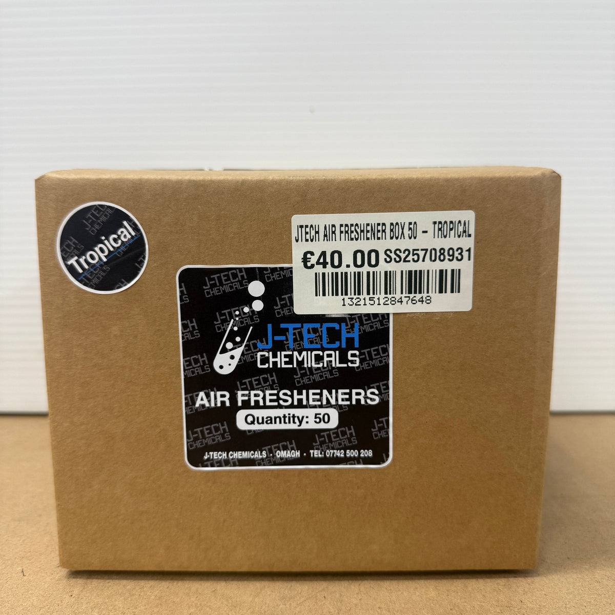 JTECH AIR FRESHENER BOX OF 50