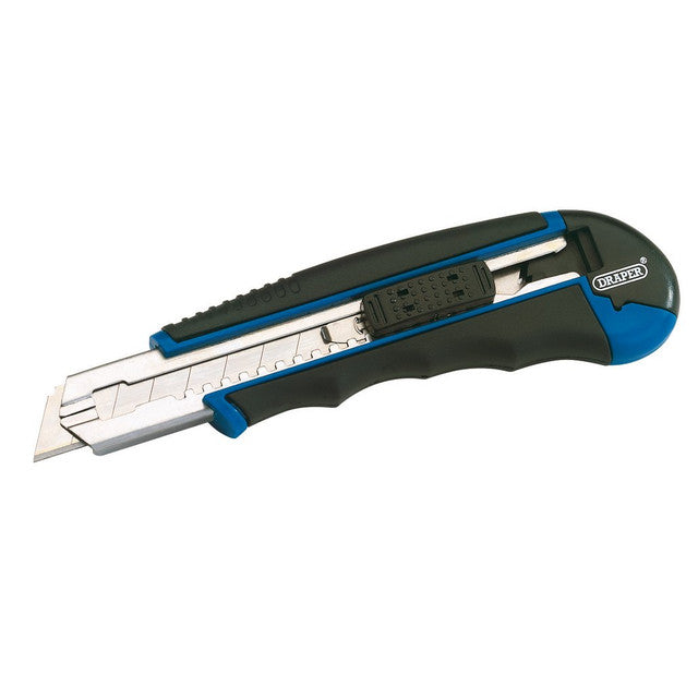 DRAPER UTILITY KNIFE 18MM SOFT GRIP