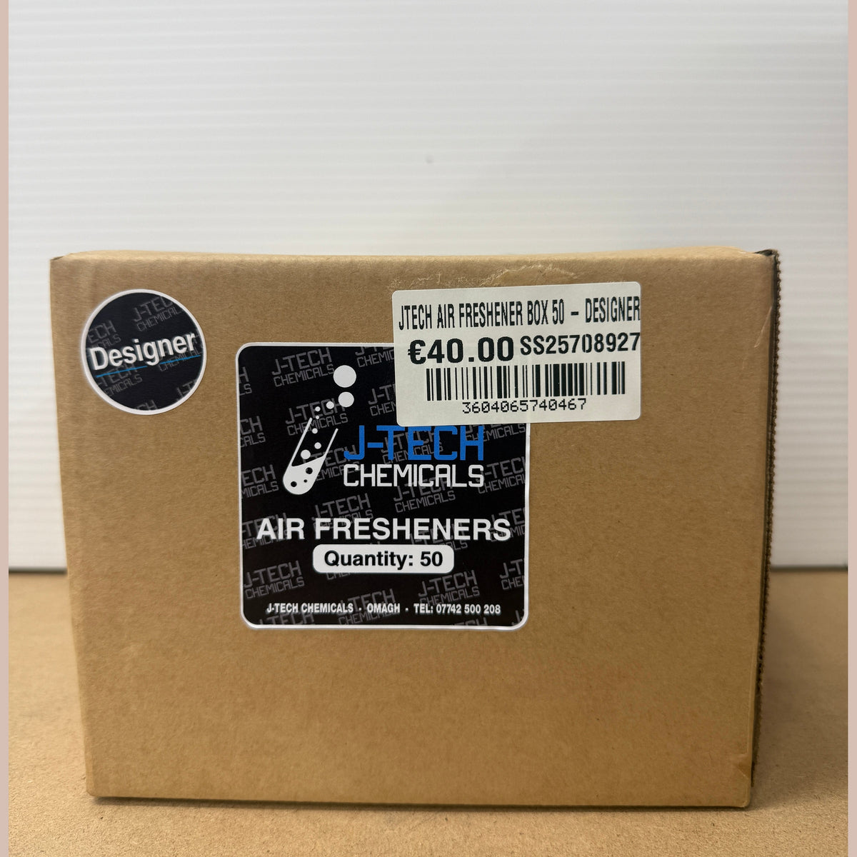 JTECH AIR FRESHENER BOX OF 50
