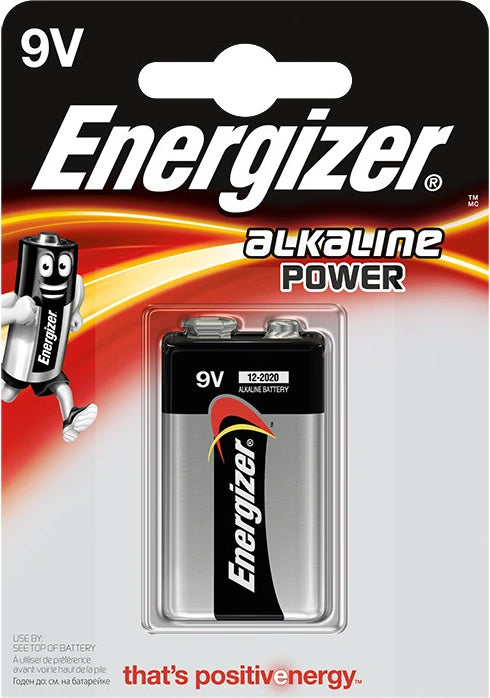 ENERGIZER 9V BATTERY 1 PACK