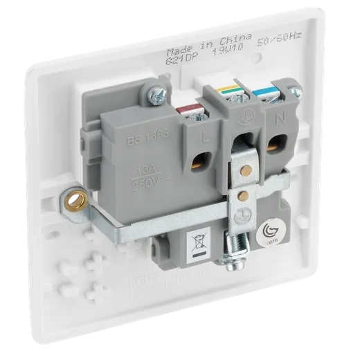BG 1 GANG SOCKET SWITCHED
