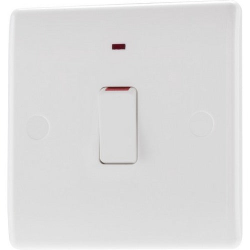 BG DOUBLE POLE SWITCH & NEON 20 AMP