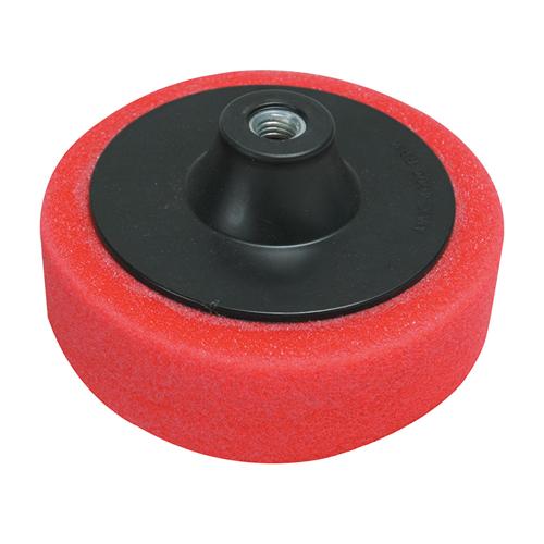SILVERLINE M14 FOAM POLISHING HEAD 150MM ULTRA SOFT RED