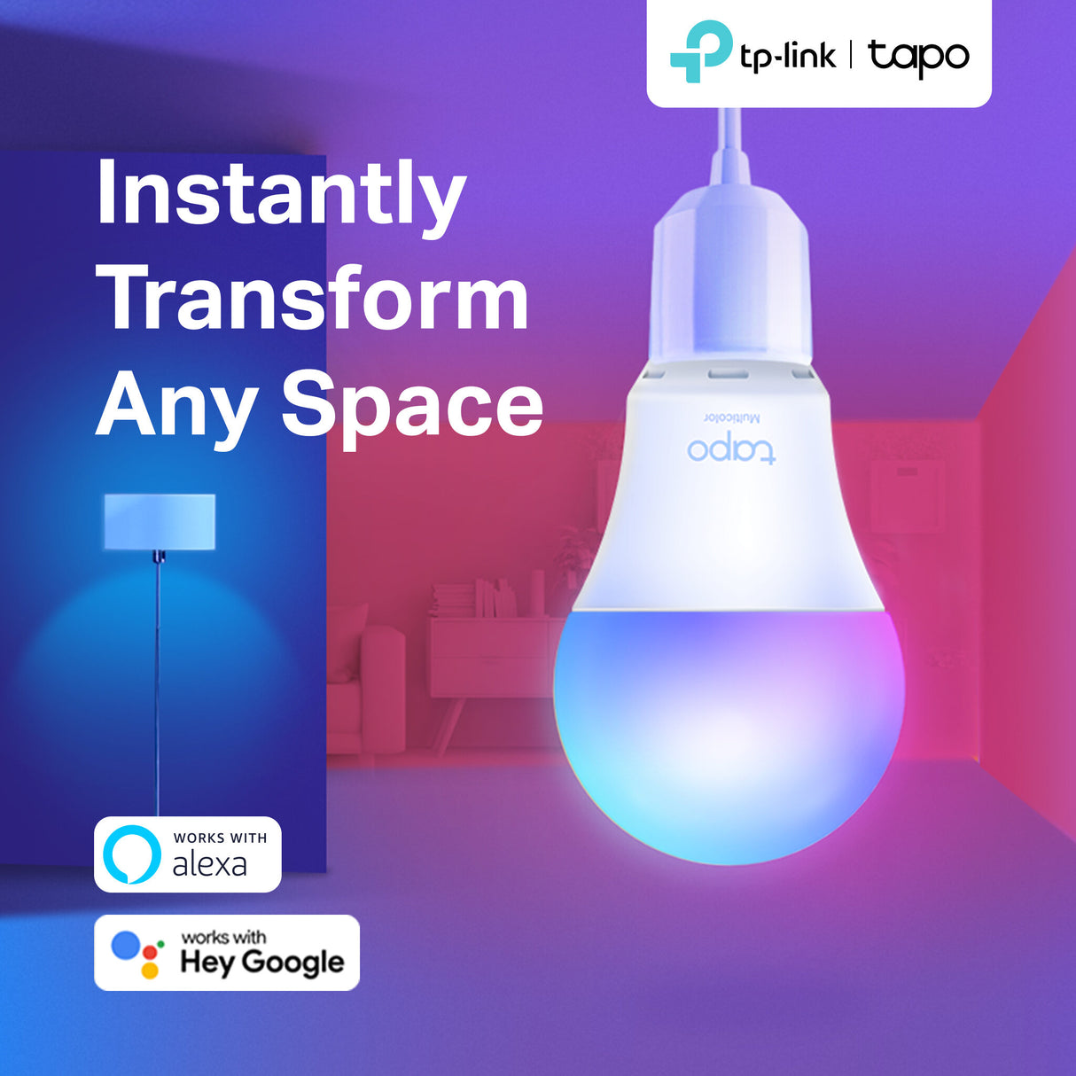 TP LINK TAPO SMART WIFI LIGHT BULB B22