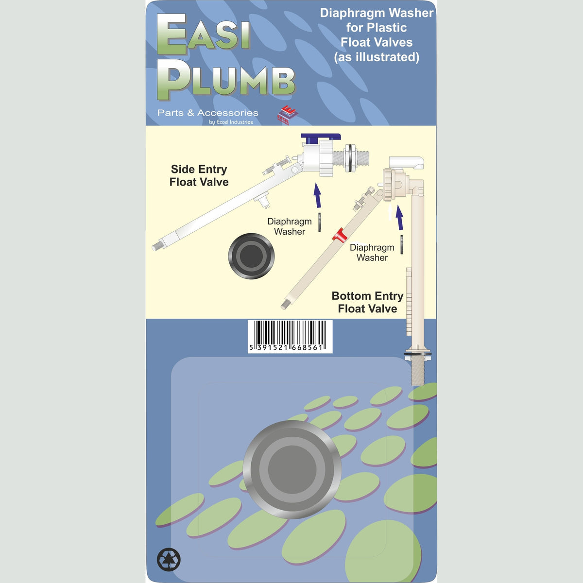 Easy Plumb Diaphragm Washer for Traditional Plastic Float Valves - Watson Hire