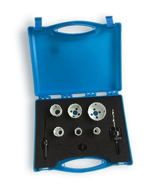 JEFFERSON 9 PIECE PLUMBERS HOLESAW SET