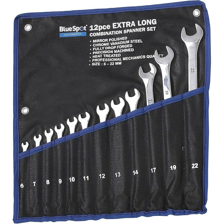 BlueSpot Tools Extra Long Combination Spanner – Watson Hire