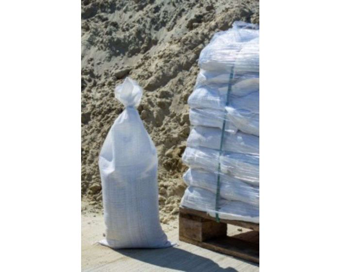 Filled Sandbags 33x76cm White 15kg approx