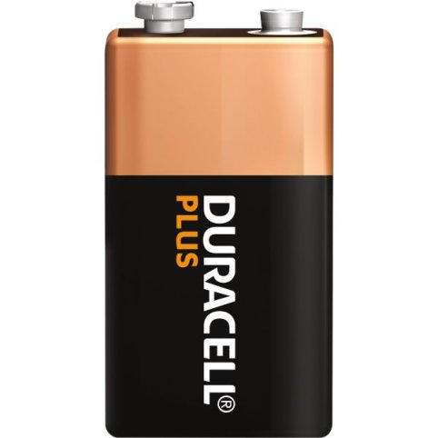 DURACELL PLUS 9V BATTERY SINGLE