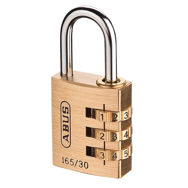 ABUS Mechanical 165/30 30mm Solid Brass Body – Watson Hire