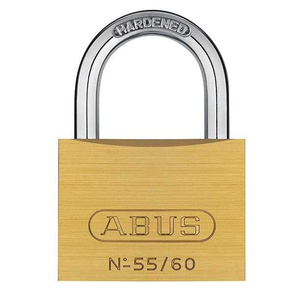ABUS Mechanical 55/60mm Brass Padlock Carded