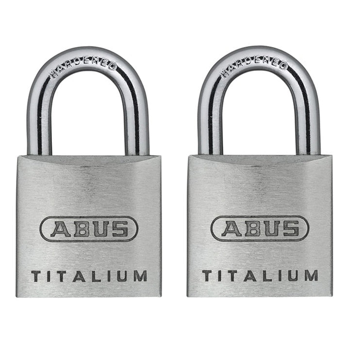 ABUS Mechanical 64TI/20mm TITALIUM™ Padlock Carded