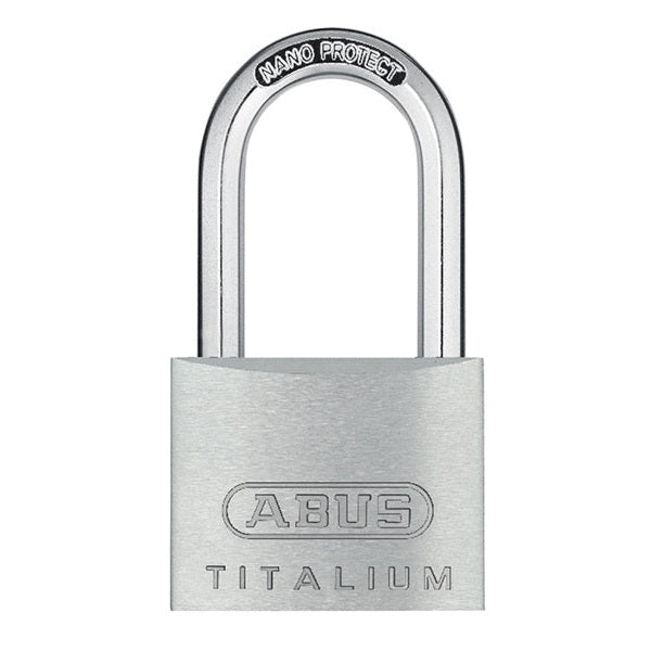 ABUS Mechanical 64TI/40mm TITALIUM™ Padlock Twin Pack