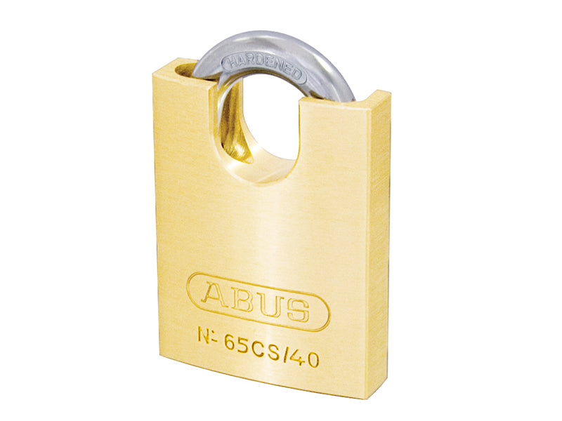 ABUS Mechanical 65/40mm Brass Padlock Carded