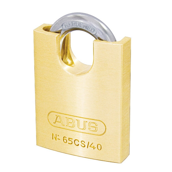 ABUS Mechanical 65/40mm Brass Padlock Carded