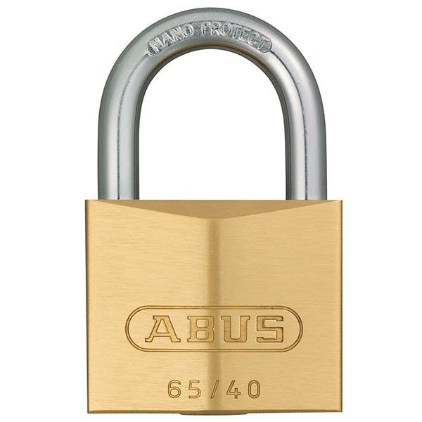 ABUS Mechanical 65/40mm Brass Padlock