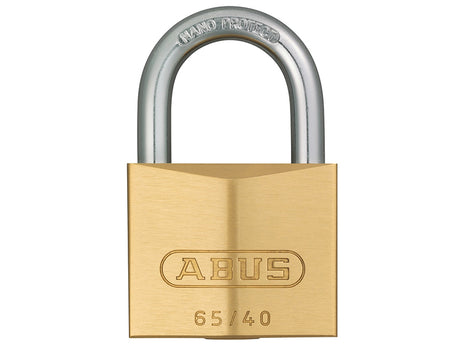 ABUS Mechanical 65/40mm Brass Padlock