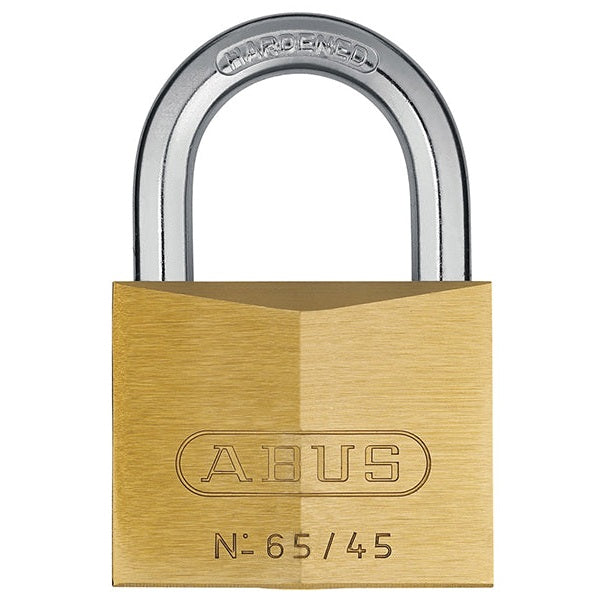 ABUS Mechanical 65/45mm Brass Padlock Carded