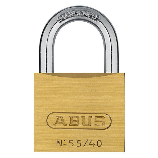 ABUS Mechanical 55/40mm Brass Padlock Keyed Alike 5401