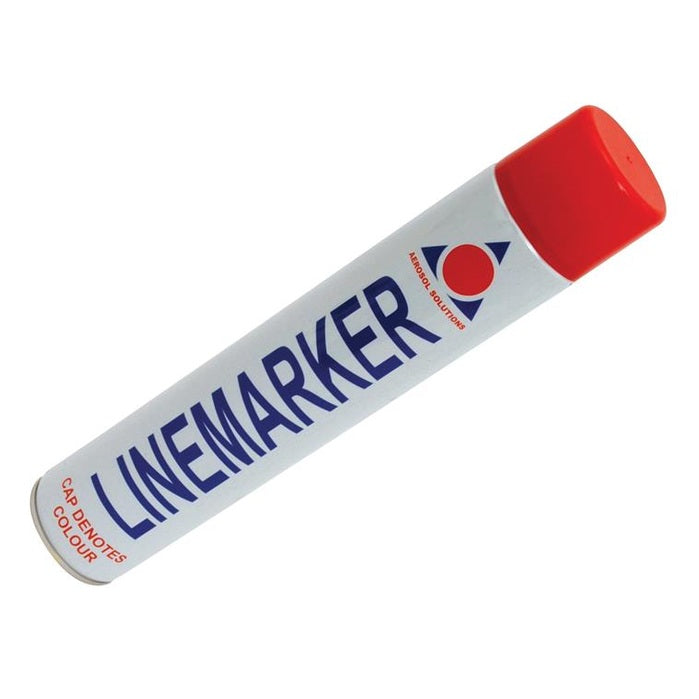 Aerosol 0902 Line Marking Spray Paint Red 750ml