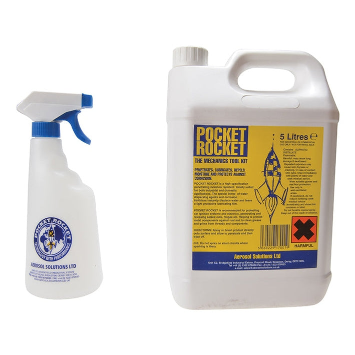 Aerosol Pocket Rocket Lubricant Repellent 5 litre