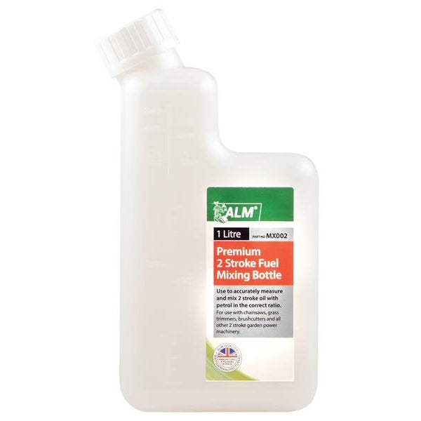 ALM Manufacturing MX002 2-Stroke Premium Fuel Mixing Bottle White