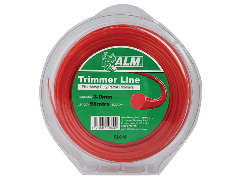 ALM Manufacturing Heavy-Duty Petrol Trimmer Line 3mm x 58m
