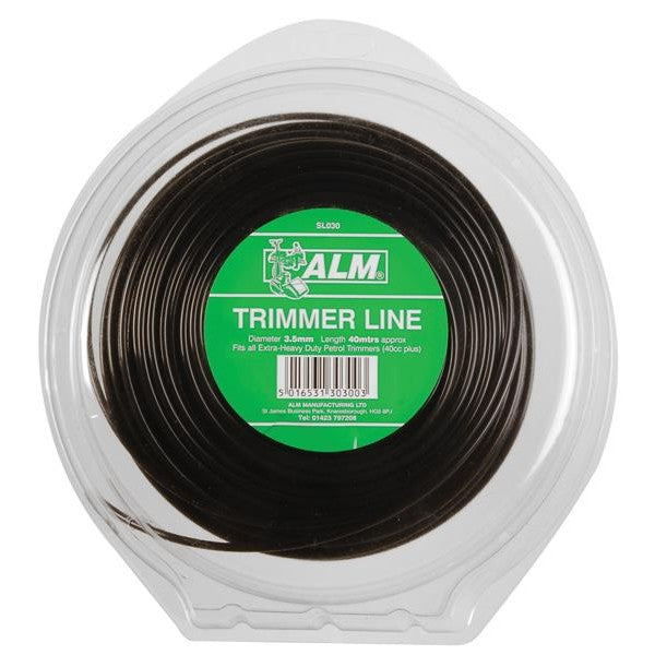 ALM Manufacturing Black Trimmer Line 3.5mm x 40m