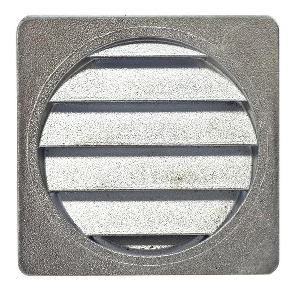 ALUMINIUM Square Wall Vent 100mm (4in)