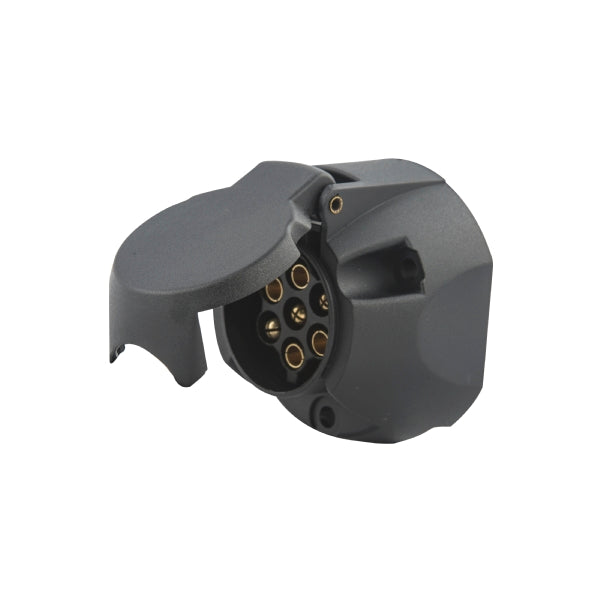 SOCKET PVC 7 PIN 12 VOLT
