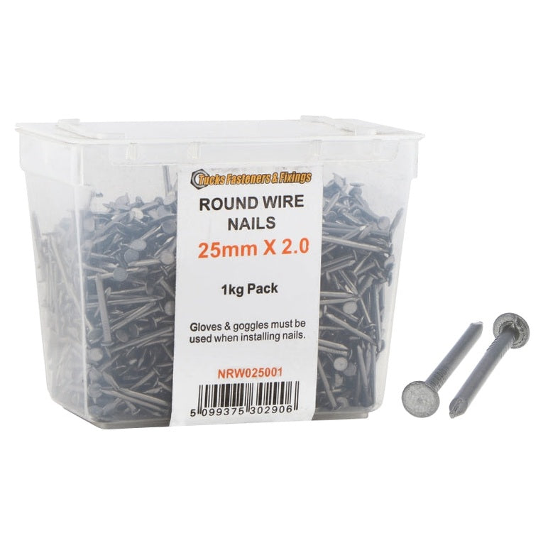 ROUND WIRE NAILS 100MM X 4.5 X 1KG
