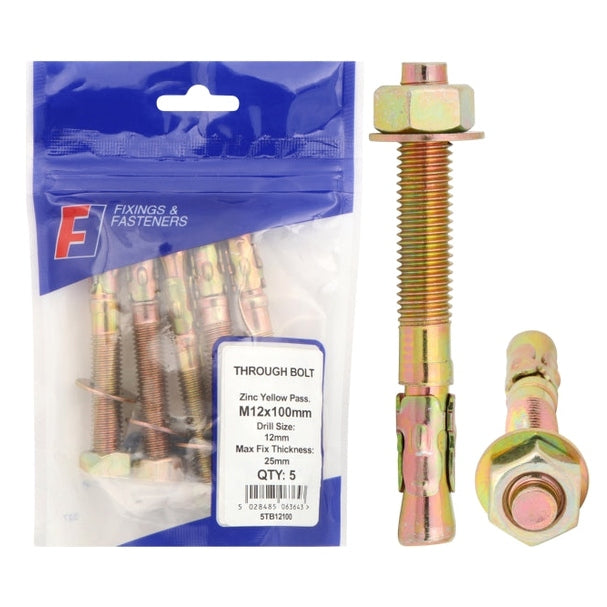THROUGH BOLT M16X150 BAG 5