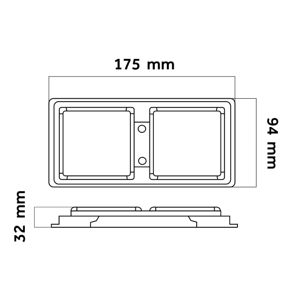 LED LAMP STOP/TAIL/INDICATOR MOD 10-30V (VS-LS206)