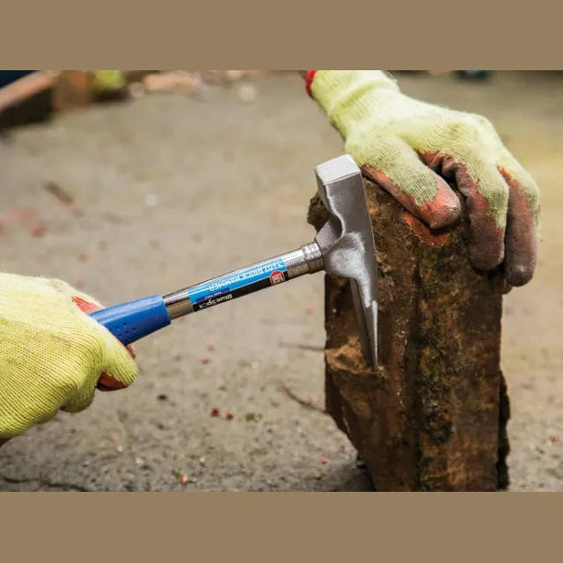 BlueSpot Tools Steel Shafted Brick Hammer 450g (16oz) - Watson Hire