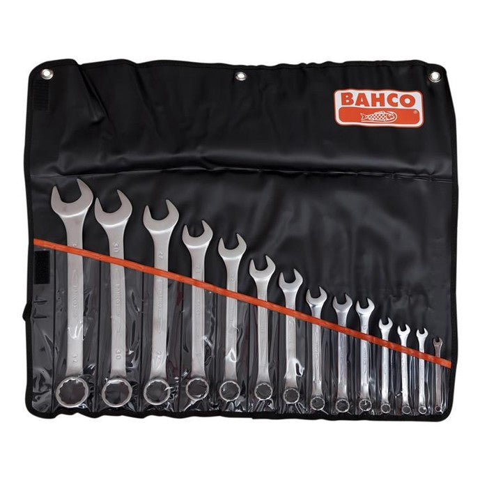 Bahco Combination Spanner Set, 14 Piece