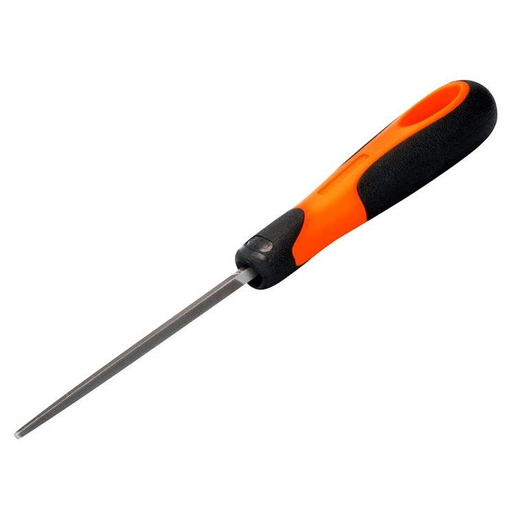 Bahco 1-160-10-3-2 ERGO™ Handled Engineering Square Smooth Cut File 250mm (10in)