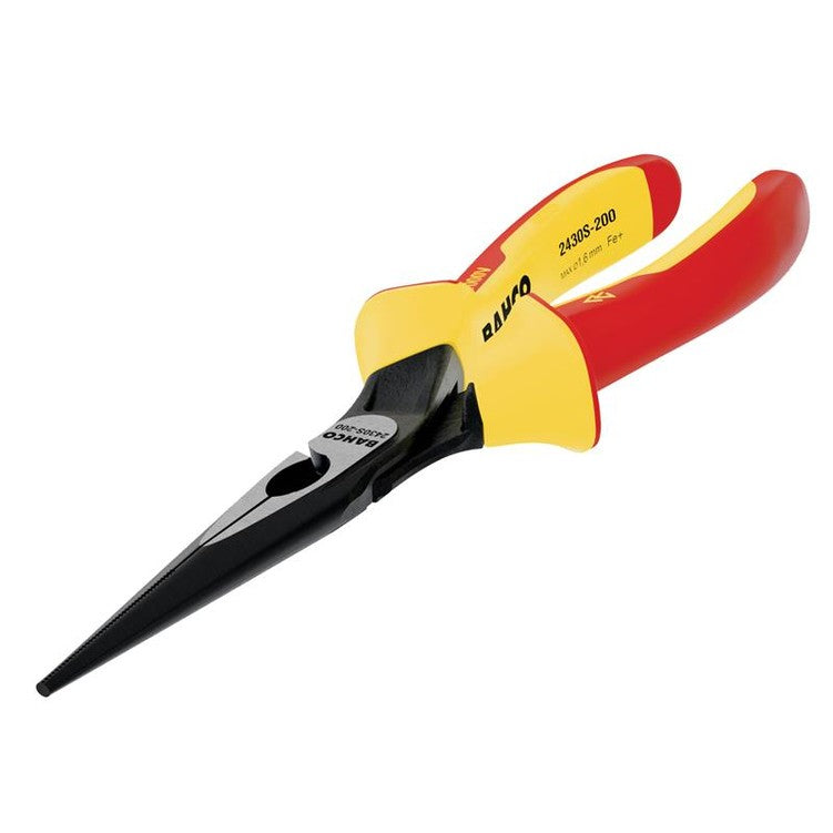Bahco 2430S ERGO™ Insulated Long Nose Pliers 200mm (8in)