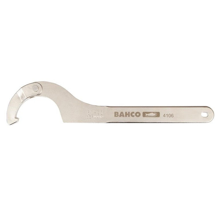 Bahco 4106-90-155 Adjustable Hook Wrench 90-155mm