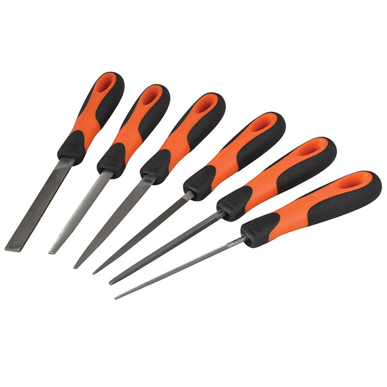 Bahco 1-476 ERGO™ File Set 6 Piece 100mm (4in)