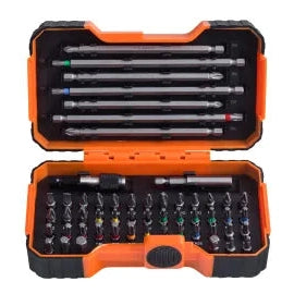 BAHCO 54 PIECE COLOUR CODED BIT SET