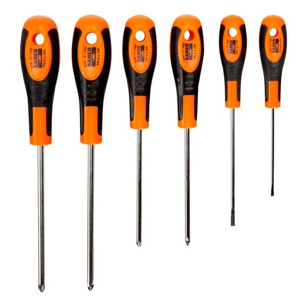 Bahco 600 Series Screwdriver Set, 6 Piece