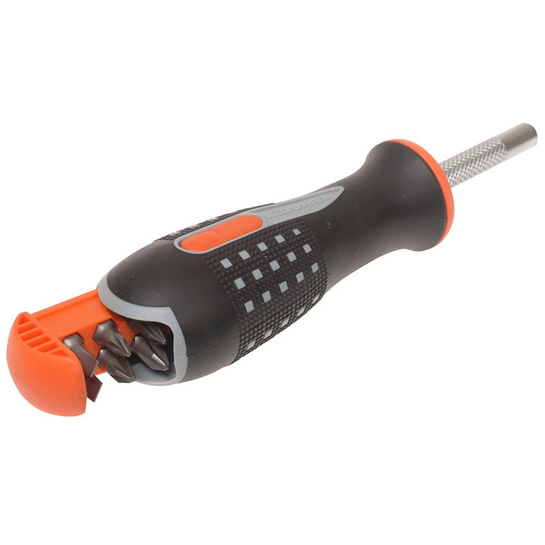 Bahco 808050 Ratchet Screwdriver & 6 Bits