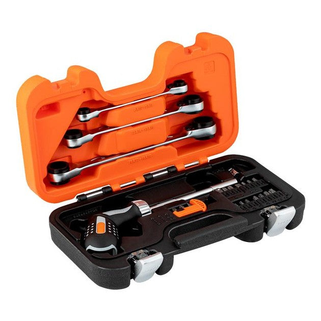 Bahco 808050S Stubby Ratchet Screwdriver