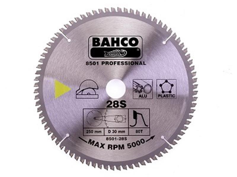 Bahco 8501-28SW Mitre Saw Blade for Wood 250 x 30mm x 60T