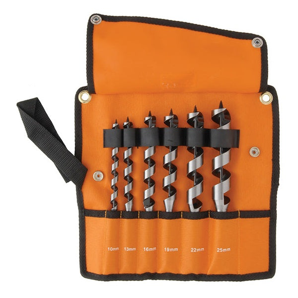 Bahco 9526 Combination Wood Auger Bit Set, 6 Piece 10-25mm